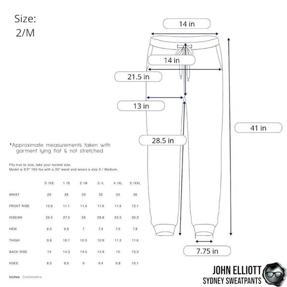 JOHN ELLIOTT SYDNEY JOGGER SWEATPANTS IN SHARK BEIGE MEN’S MEDIUM LUXURY PANTS - Picture 14 of 14